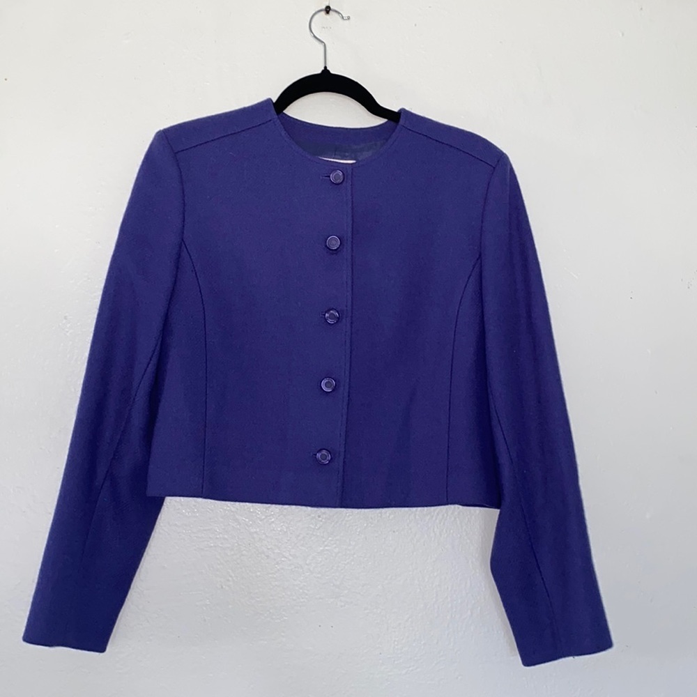 Pendleton Periwinkle Blue wool blazer